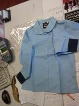 Uniform (all year) School polo shirt sky