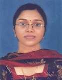 Name of Teaching Staff* : PARVATHY S B : ASSISTANT PROFESSOR : ECE Date of Joining the Institution : 1/6/15 : B Tech (GPA 8.