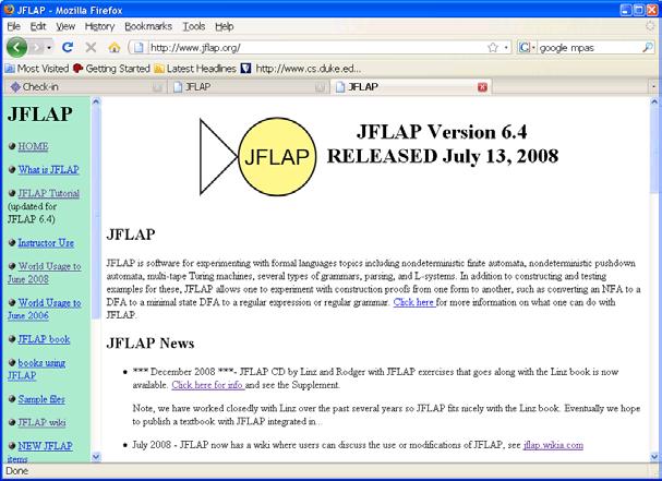 JFLAP Materials www.