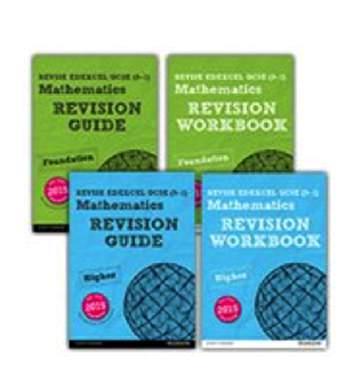 How to revise Pearson revision guides should be referred to before and following each maths lesson Students are now at the stage where they should be comple@ng their Pearson workbook during their