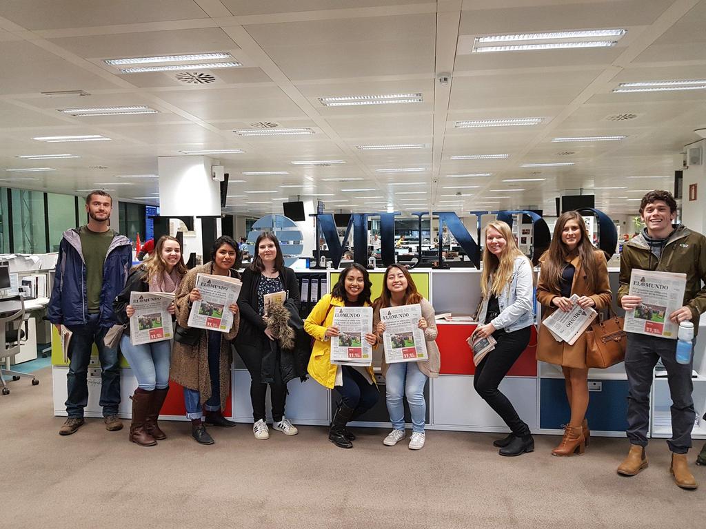 STUDY ABROAD IN SPAIN Journalism & communication Practicum experience Designed for future teaching professionals Learn about the Spanish Education System through visits to schools and other