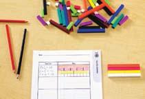 The Materials box lists the type and quantity of materials that students will use to complete the activity, including manipulatives such as Color Tiles and Pattern Blocks.
