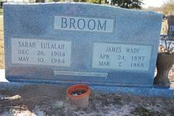 + James William Broom b: 24 Apr 1897 in Texas, m: 11 Jun 1924 in Brazoria County, Texas d: age at Death: 90