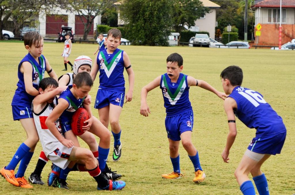 A sport for every boy Australian Football ATC Juniors will continue in their second year in the AFLBJ Competition with teams from Under 9 to Under 14 in 2015.