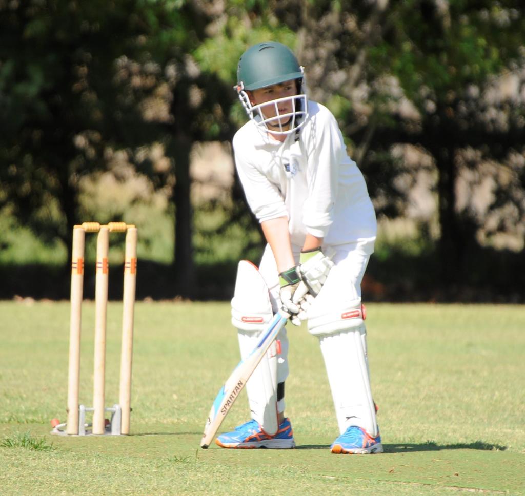 school cricket season in Term 1. Boys can also choose to play school or club cricket only depending on their interest and other commitments.