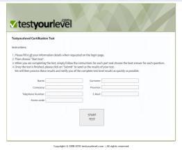 Why have you been chosen to form part of the global testyourlevel examiner team? In order to become a certificated TYL Examiner you must successfully complete the training and certification process.