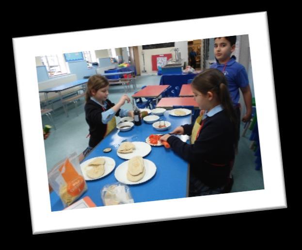 Both groups worked well together to produce some fabulous recipes.