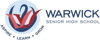 WARWICK SENIOR HIGH SCHOOL YEARS 7 (2017) INFORMATION EVENING Applications for 2019 enrolments now open Our highly regarded school based programs include: - Academic Extension - Elite Dance - Music