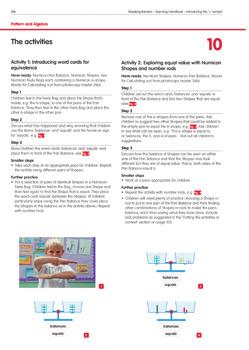 number relationships. The Teaching Guide provides expert guidance on planning and assessment and the key mathematical ideas students meet in their early years at school.