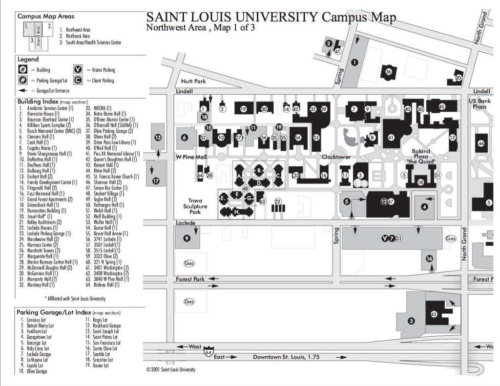 Campus Map Main