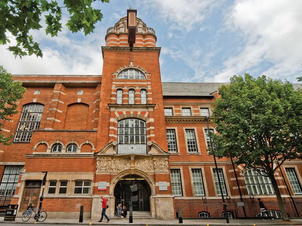 City University London is located in the centre of London, just a ten-minute walk from KICL.