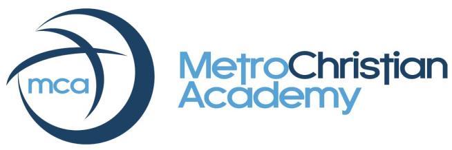 A MINISTRY OF METRO BAPTIST CHURCH METRO CONNECT: A DIVISION OF METRO CHRISTIAN ACADEMY (615) 859-1184, ext.