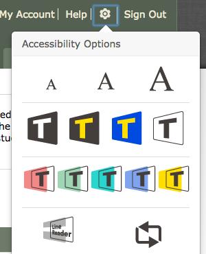 GETTING STARTED Accessibility Options To adjust the