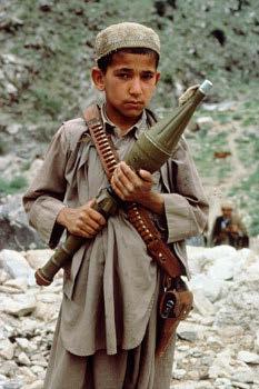 Ex: Afghanistan Child Warfare After decades of violent conflict, severe poverty and a lack of other opportunities have driven children into the fighting on all sides.
