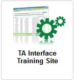 Navigate to the OAKS Portal (oaksportal.org). Figure 3. Card for TA Interface Training Site 2. Select your user role (see Figure 1).