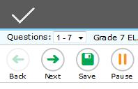 To listen to a question or answer options, students open the question context menu and select one of the following Speak options: o To listen only to the question, students select Speak Question.