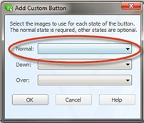 Move the button to the desired location. Using Lectora 12: 1.