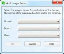 3. Move the button to the desired location. If you do not have an Exit button and want to retrieve one from the stock of buttons: 1. From the Insert tab, select the list from the Button icon. 2.