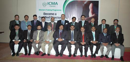 Directors Training Program at Islamabad Certified Directors from 1st Directors Training Programme held from 13th to 17th March, 2013 at