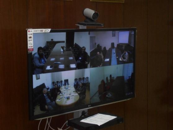 The installation of video-conferencing facility does not only facilitate the management but has been also useful for the
