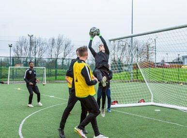 Year 12 student Partnerships Football Academy Students receive good advice in choosing their Sixth Form courses and when moving on to higher education, colleges or