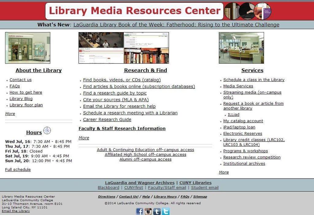 ACADEMIC WEB APPLICATIONS Library Research The Library helps Students with academic writing and much more Find books, articles, videos, and CDs