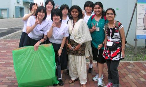 Batch of the Indian team of the JENESYS programme, going to Japan on the 23 rd of June 2008.