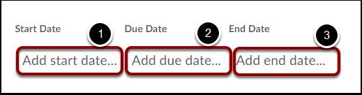 Add Date Restrictions Click on the Add dates and restrictions links for each activity. Set Dates Set the desired dates and times. 1.