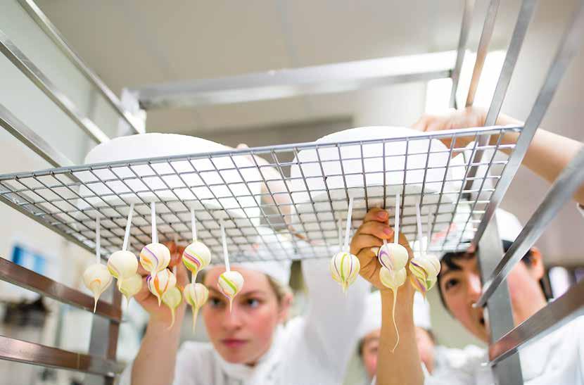 Patisserie Indulge your passion for the sweet life by becoming a professional in the delicious art of the patissier or pastry chef.