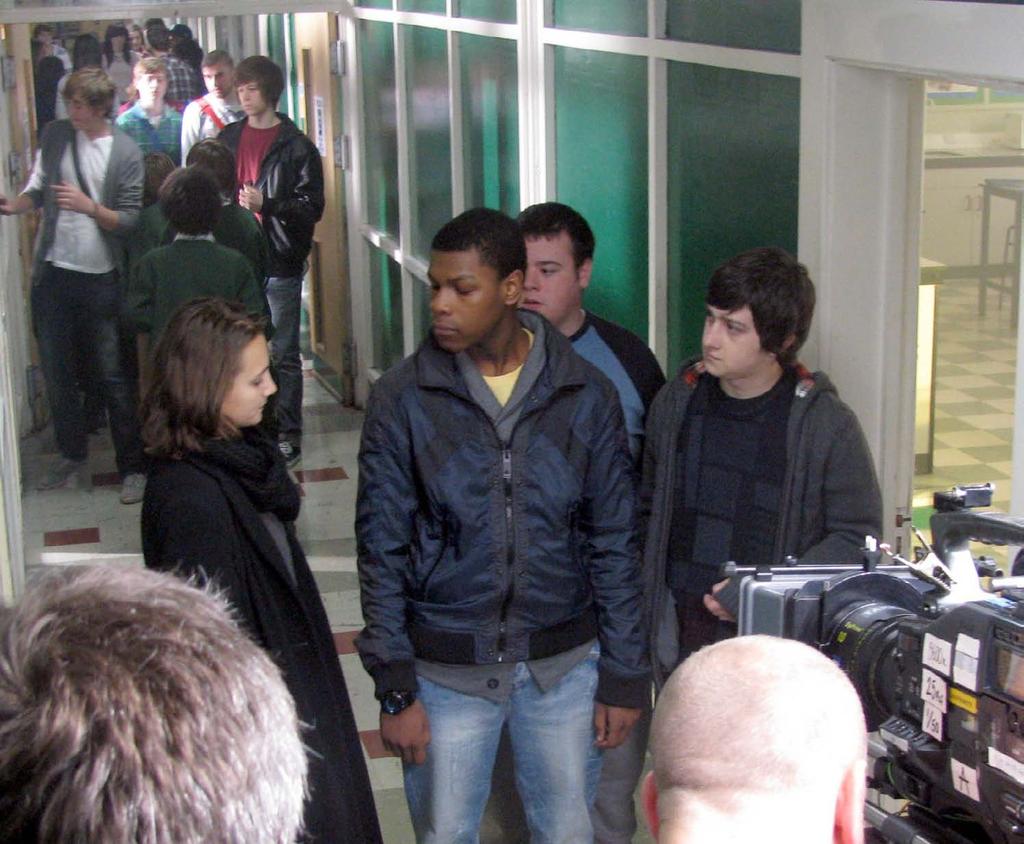 students Filming for the