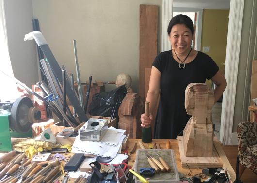 Sachiko Akiyama Woodworking Sachiko Akiyama s work has been exhibited in the United States and abroad, including solo exhibitions at the Akinofuku Museum (Hamamatsu, Japan), the University of Maine