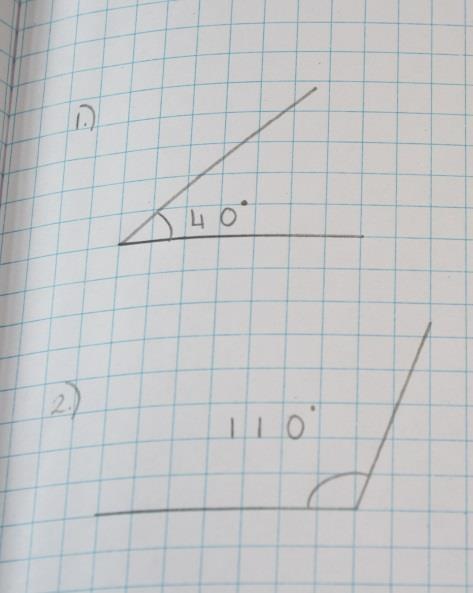 KPI: Geometry: properties of shape- Draws given angles and measures them in degrees ( o ) Children can measure angles using a protractor.