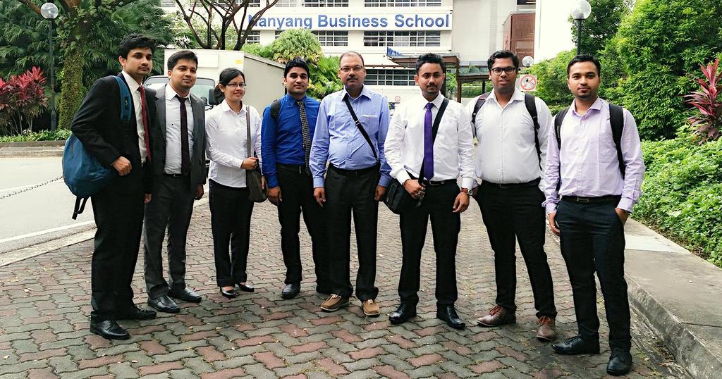 Exposure Tour (Singapore) The trip to Singapore was one of a kind international exposure trip organized by the Department of Business Administration, Tezpur University.