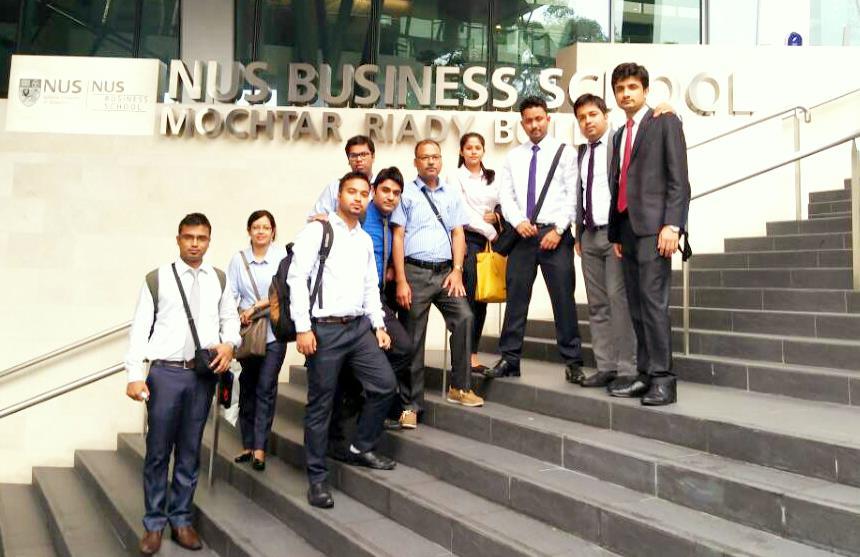 The students got an opportunity to present Tezpur University and the Department of Business Administration at Asia Research Institute, NUS.