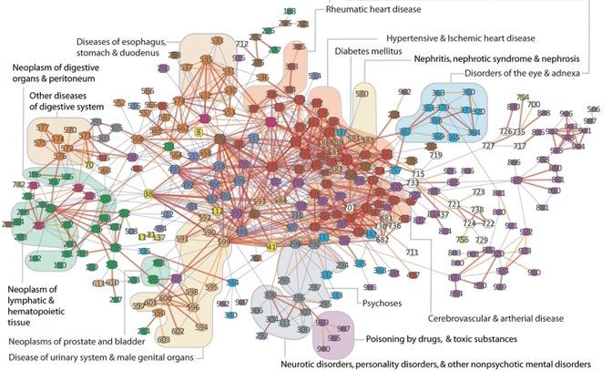 Comorbidity disease network A Dynamic Network Approach for the Study of Human Phenotypes C. A. Hidalgo, N.