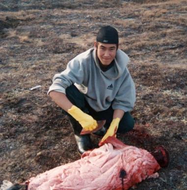 Introduction: In early spring of 2006 the community of Paulatuk requested a seal-skinning program as part of the Take a Kid Trapping Program (TKTP).