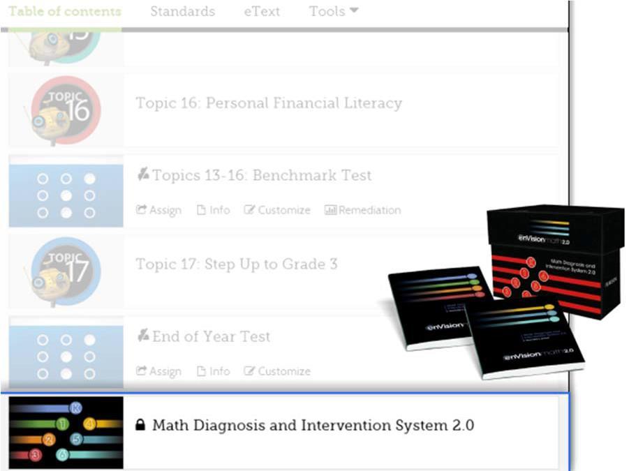 Math Diagnosis and Intervention System 2.0 Use the Math Diagnosis and Intervention System or MDIS 2.