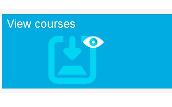 View Courses Click on the View courses box to see what courses