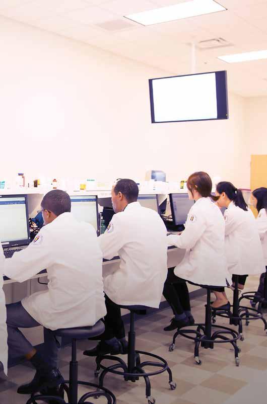 PROGRAM OVERVIEW A SMARTER PRESCRIPT ION The School of Pharmacy was founded in response to a national need for pharmacists, especially in the Southeast.