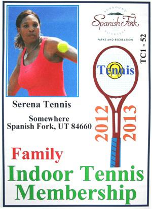 INDOOR TENNIS COURTS 475 South Main, 6:00 am - 10:00 pm Season - October 1 to September 30 The Indoor Tennis Courts are available for use by members only during non-scheduled hours.