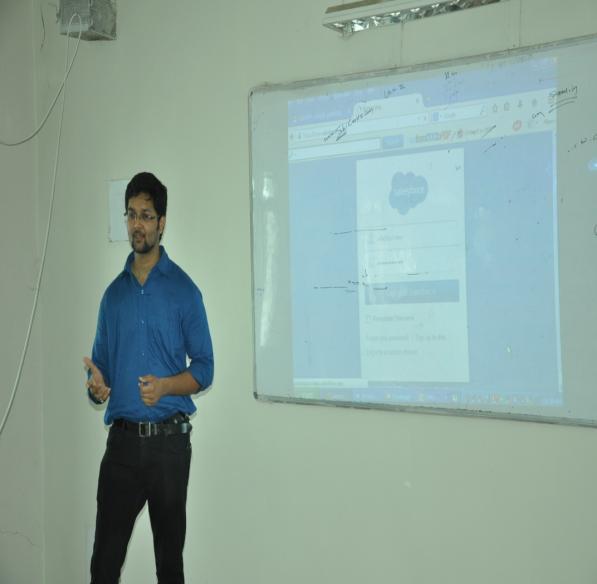 Department of Informaton Technology,G.H. Raisoni College of Engineering, Nagpur had organized Expert Lecture on the topic Cloud Computing on 10 th July 2015 for V semester students.