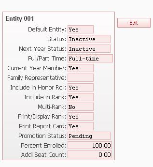 Step 2: Make sure all students who need to be included in Rank are set correctly on the Entity screen HIGH SCHOOL WILL NEED TO: A.