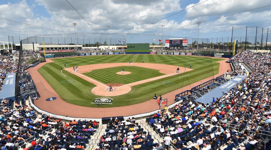 Participants of all ages will utilize the Spring Training facilities
