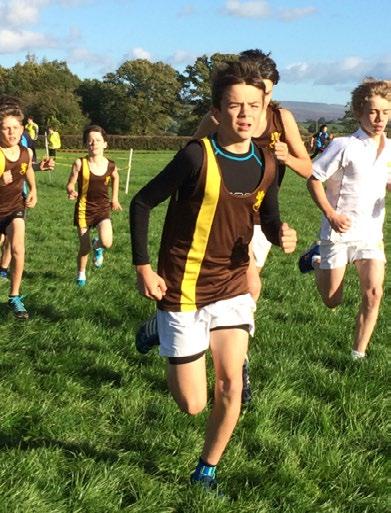 X-COUNTRY TEAM GOES FROM STRENGTH TO STRENGTH On Thursday 29 juniors and 9 seniors ran in the 2nd Brecon League fixture at Brecon High School.