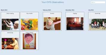 Half-day (three hours) This course is for existing EYFS Target Tracker users who wish to find out more about recording observations, using the ios app and how these can be shared through the new