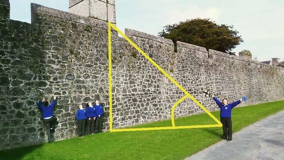Height of the wall? No need to climb...use trigonometry!