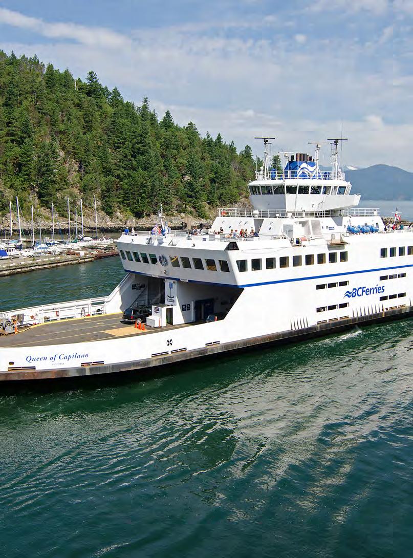 Bowen Island sailing times* When asked to identify the most important Bowen Island sailing times, community members most commonly mentioned: School and work commute times (morning and afternoon) are