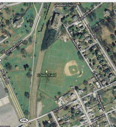 Eckels Field Located at the point closest to the town of Shippensburg, Eckels Field provides alternative facilities for recreation.
