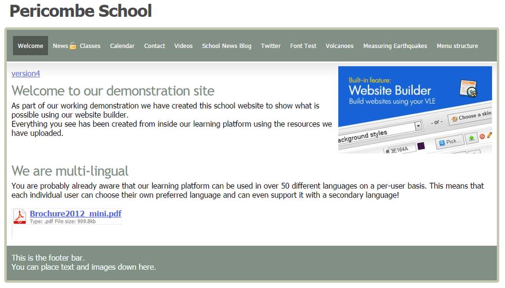 22: Websites More Accessible My Learning have now made two important changes to their popular website creation tool.