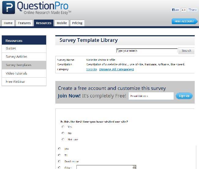 Survey Library
